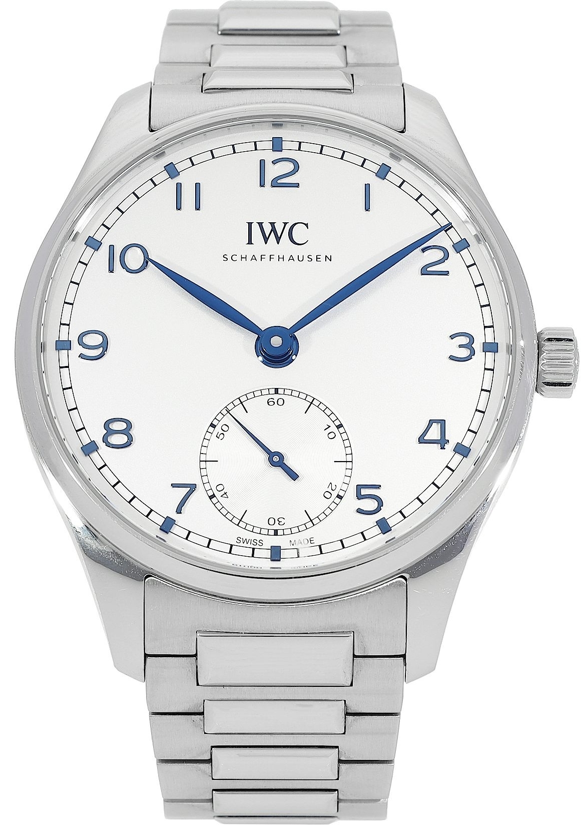 IWC Herrklocka IW358312 Portugieser Vit/Stål Ø40.4 mm - IWC