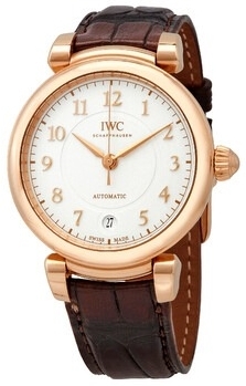 IWC Damklocka IW458309 Da Vinci Vit/Läder Ø36 mm - IWC