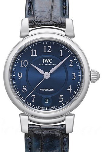 IWC Damklocka IW458312 Da Vinci Blå/Läder Ø36 mm - IWC