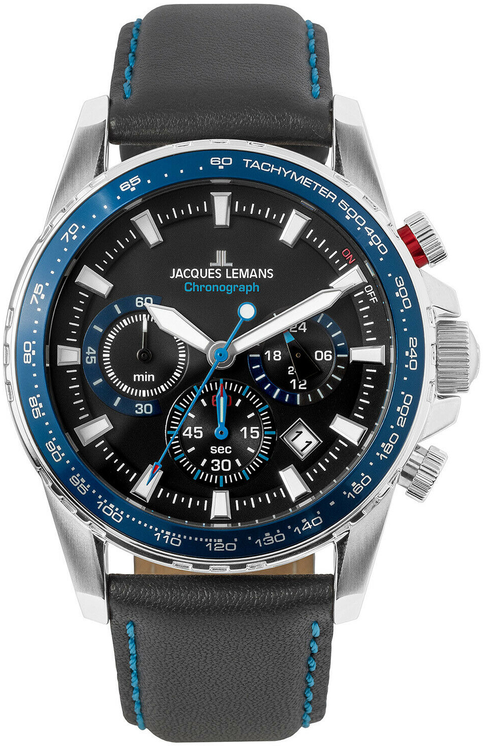 Jacques Lemans Herrklocka 1-2099B.1 Liverpool Flerfärgad/Läder Ø42 - Jacques Lemans