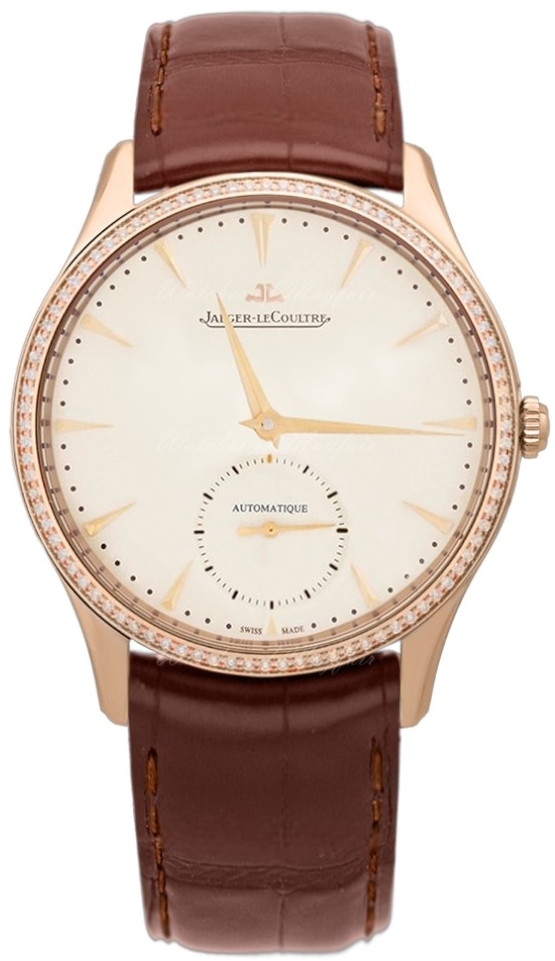 Jaeger LeCoultre Herrklocka 1212501 Master Ultra Thin Beige/Läder - Jaeger LeCoultre