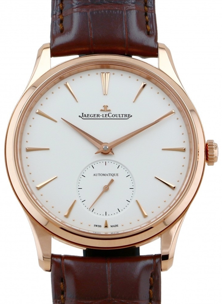 Jaeger LeCoultre Herrklocka 1212510 Master Ultra Thin Beige/Läder - Jaeger LeCoultre