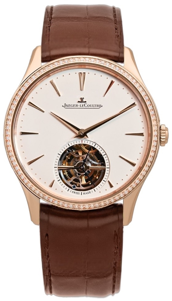 Jaeger LeCoultre Herrklocka 1682401 Master Ultra Thin Beige/Läder - Jaeger LeCoultre