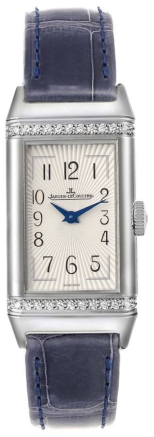 Jaeger LeCoultre Damklocka 3288420 Reverso Silverfärgad/Läder - Jaeger LeCoultre