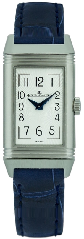Jaeger LeCoultre Damklocka 3358420 Reverso Silverfärgad/Läder - Jaeger LeCoultre