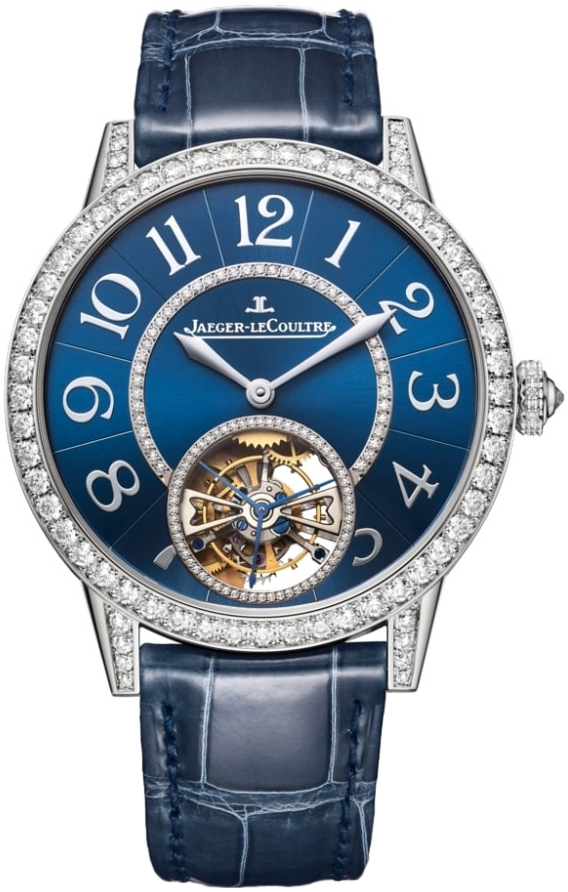 Jaeger LeCoultre Damklocka 3413480 Rendez-Vous Blå/Läder Ø39 mm - Jaeger LeCoultre