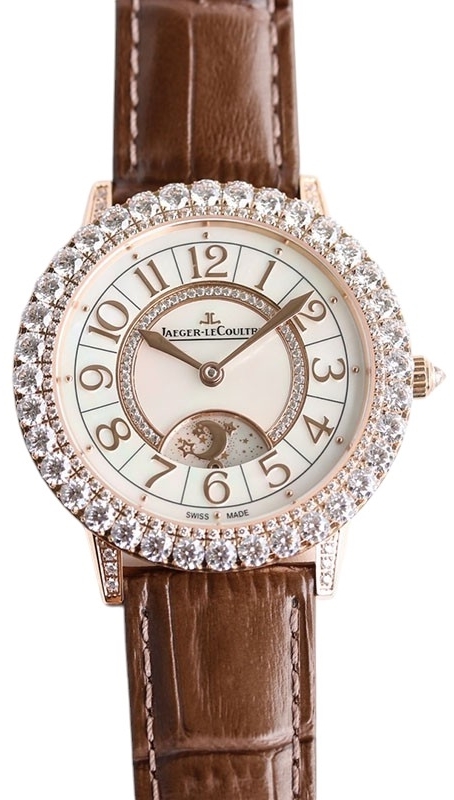 Jaeger LeCoultre Damklocka 3432570 Rendez-Vous Silverfärgad/Läder - Jaeger LeCoultre