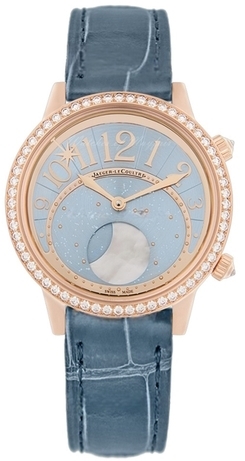 Jaeger LeCoultre Damklocka 3522480 Rendez-Vous Blå/Läder Ø36 mm - Jaeger LeCoultre