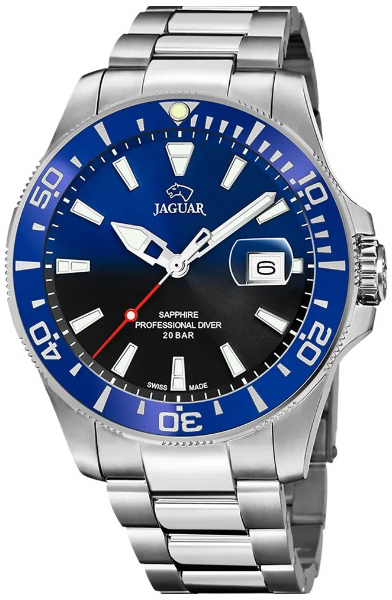 Jaguar Herrklocka J860/5 Executive Flerfärgad/Stål Ø43.5 mm - Jaguar