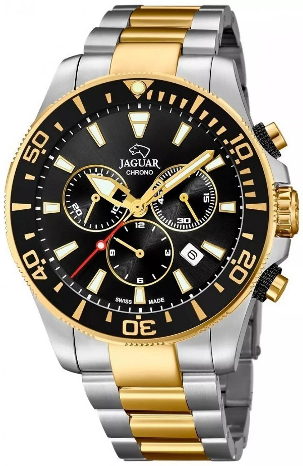 Jaguar Herrklocka J862/2 Classic Svart/Stål Ø43.5 mm - Jaguar