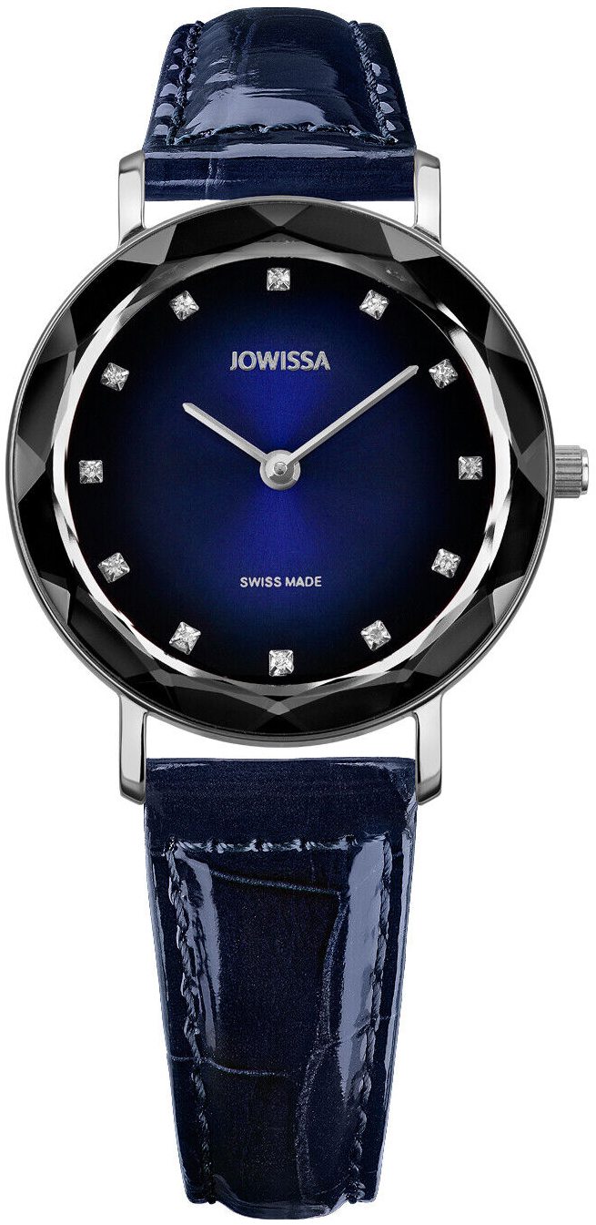 Jowissa Damklocka J5.645.M Aura Blå/Läder Ø30.5 mm - Jowissa