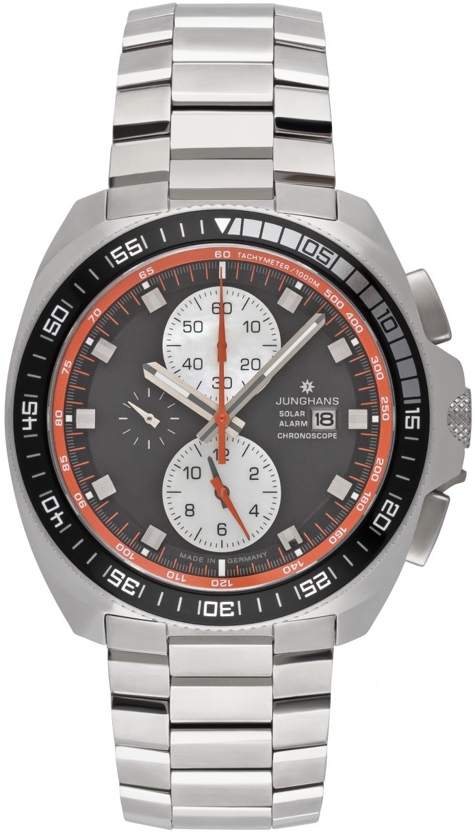 Junghans Herrklocka 14/4202.44 Chronoscope Svart/Stål Ø43.3 mm - Junghans