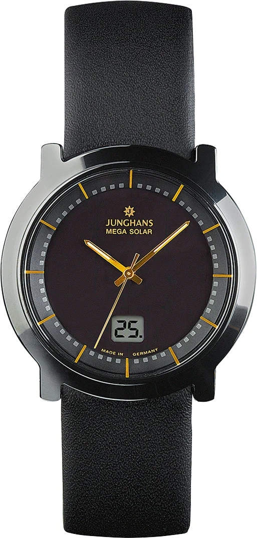 Junghans Herrklocka 18/1116.00 Stratos Mega Solar Läder Ø39 mm - Junghans