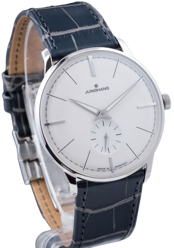 Junghans Herrklocka 27/3000.02 Meister Vit/Läder Ø37.7 mm - Junghans