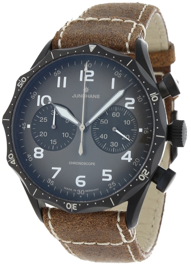 Junghans Herrklocka 27/3794.00 Meister Grå/Läder Ø43.3 mm - Junghans