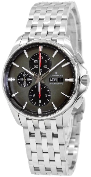 Junghans Herrklocka 27/4023.44 Meister Grå/Stål Ø45 mm - Junghans