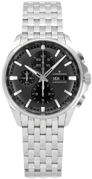 Junghans Herrklocka 27/4024.45 Meister Svart/Stål Ø45 mm - Junghans