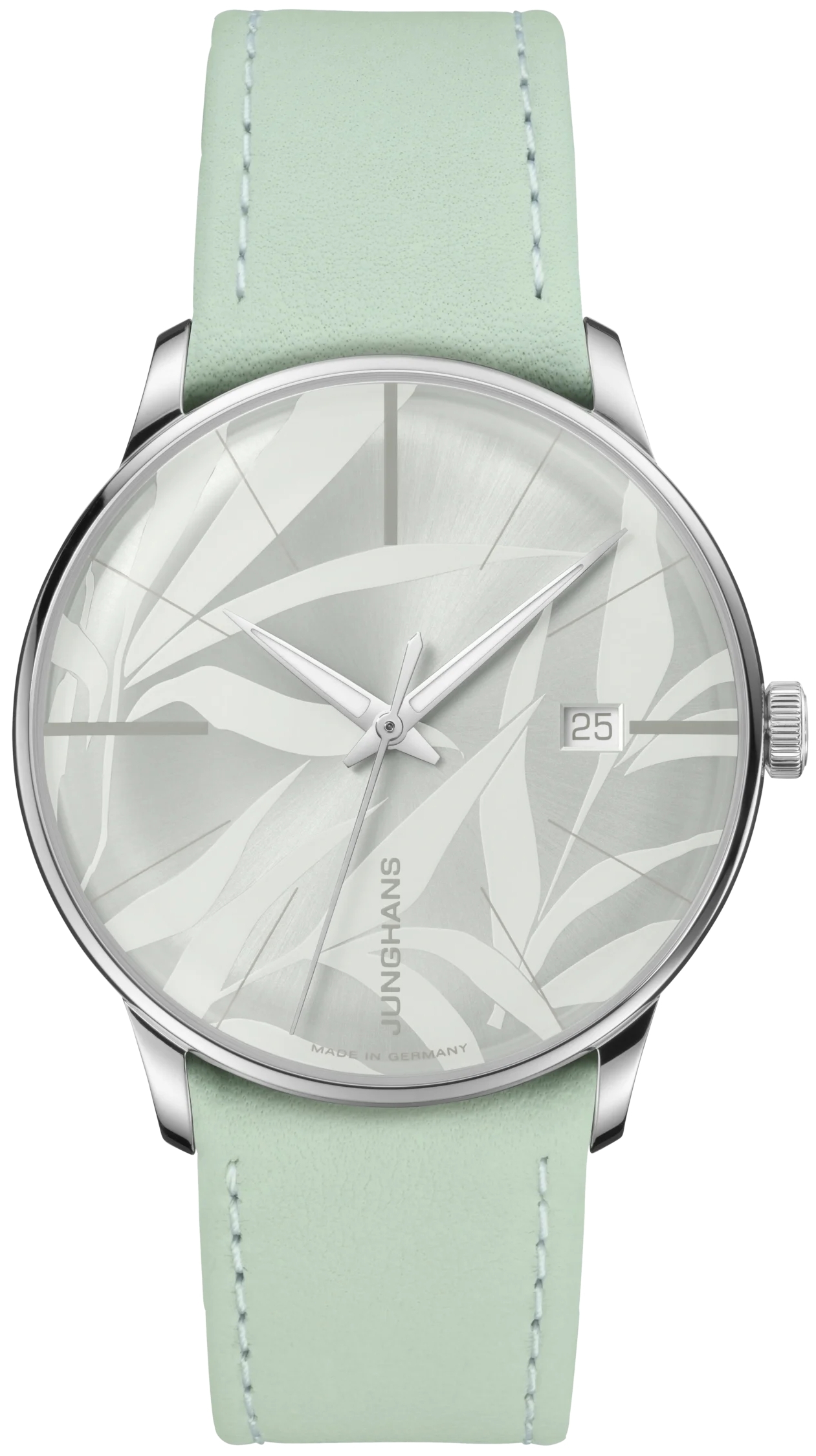 Junghans Herrklocka 27/4243.02 Meister Automatic Grön/Läder Ø38.4 - Junghans