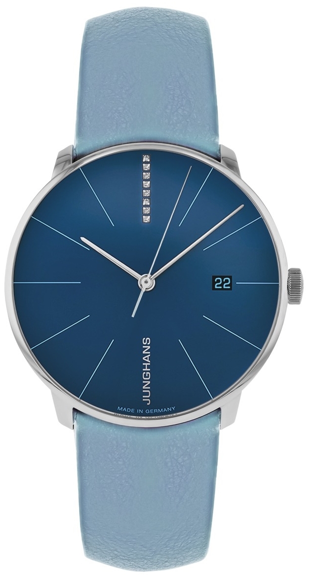 Junghans 27/4356.00 Meister Blå/Läder Ø39.5 mm - Junghans