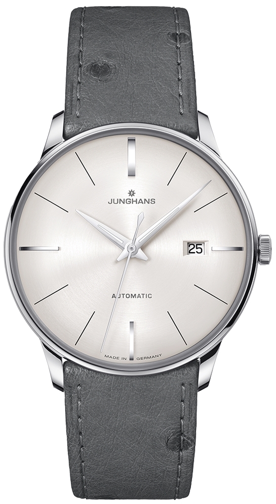 Junghans Herrklocka 27/4416.02 Meister Grå/Läder Ø40.4 mm - Junghans