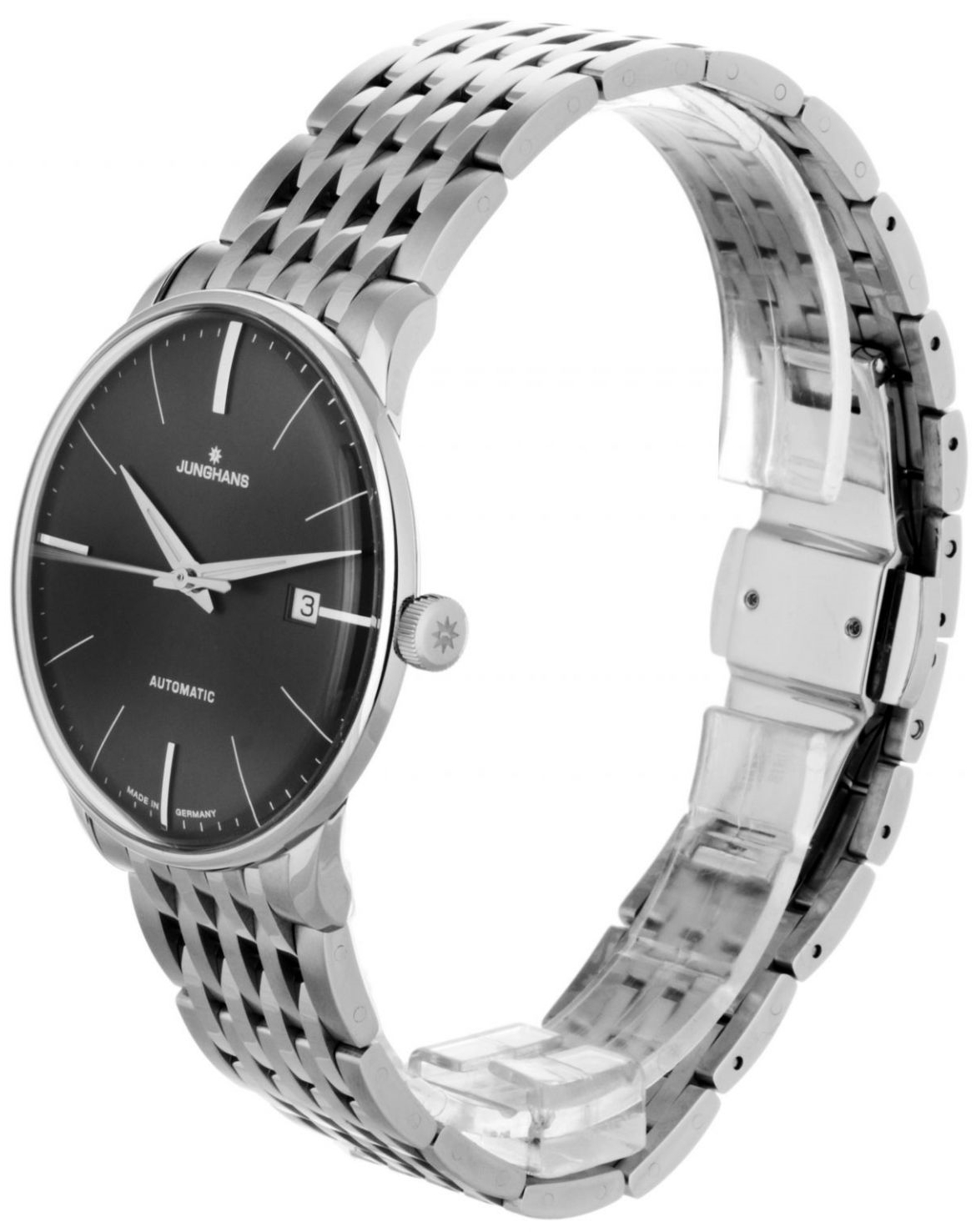 Junghans Herrklocka 27/4511.46 Meister Svart/Stål Ø38.4 mm - Junghans