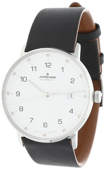 Junghans Herrklocka 27/4731.00 Form A Vit/Läder Ø39.3 mm - Junghans