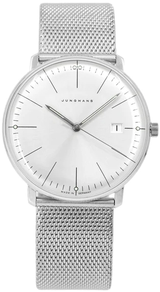 Junghans 41/4463.46 Max Bill Silverfärgad/Stål Ø38 mm - Junghans