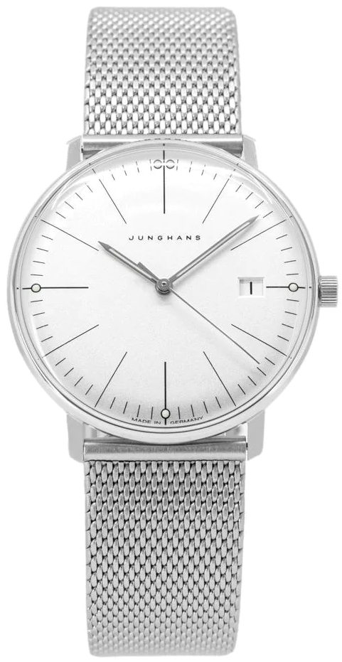 Junghans Damklocka 47/4250.46 Max Bill Silverfärgad/Stål Ø32 mm - Junghans