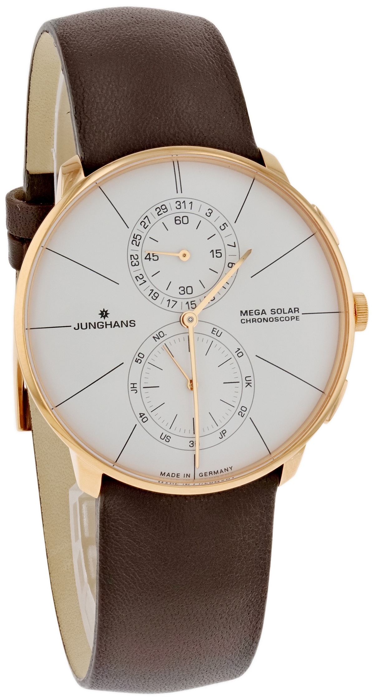 Junghans Herrklocka 59/7201.00 Meister fine Chronoscope MEGA Solar - Junghans