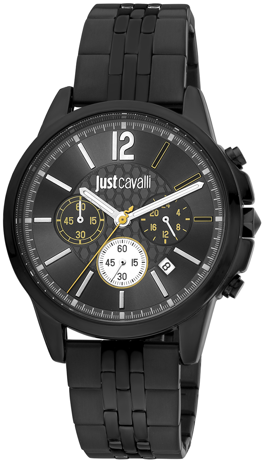 Just Cavalli Herrklocka JC1G175M0285 Classic Svart/Stål Ø42 mm - Just Cavalli