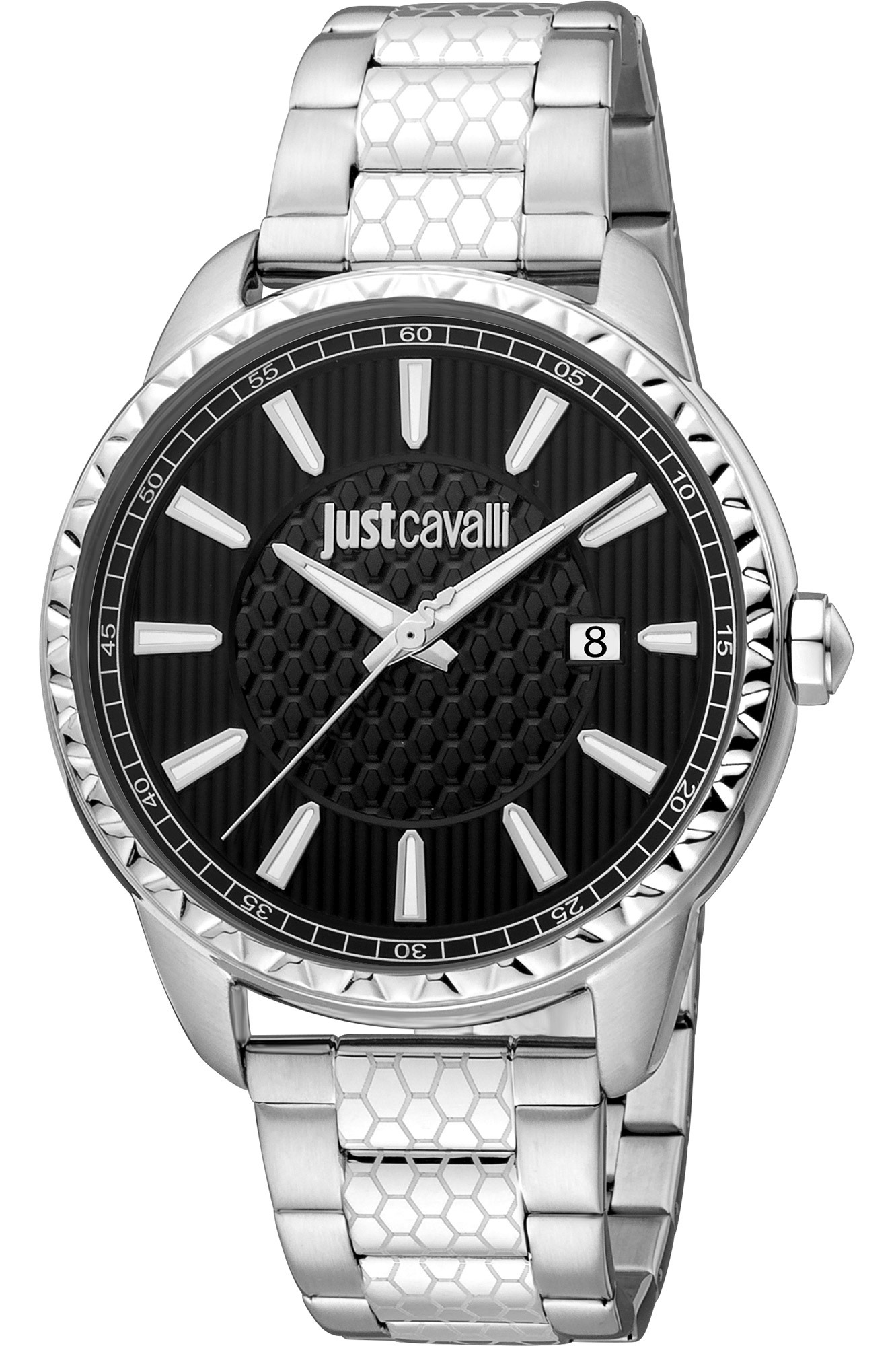 Just Cavalli Herrklocka JC1G176M0155 Modern Svart/Stål Ø43 mm - Just Cavalli