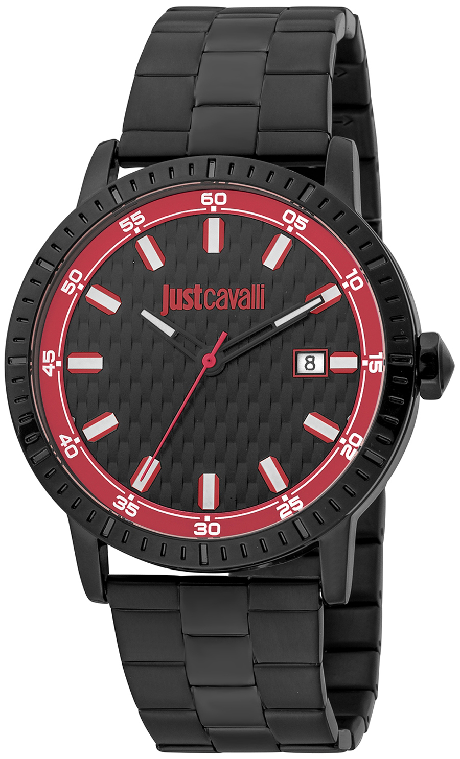 Just Cavalli Herrklocka JC1G216M0065 Classic Svart/Stål Ø42 mm - Just Cavalli