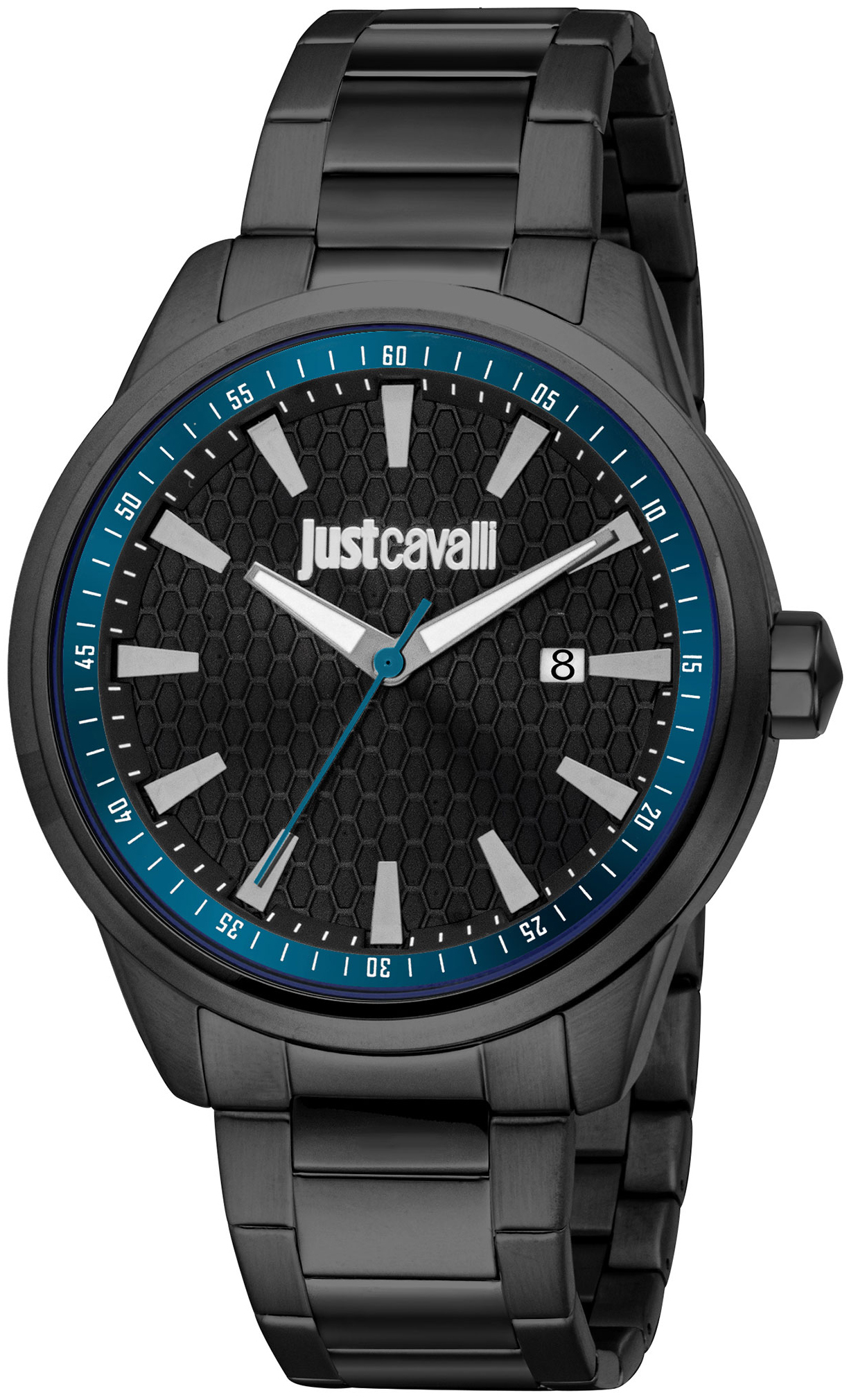 Just Cavalli Damklocka JC1G385M0085 Rinato Svart/Stål Ø42 mm - Just Cavalli