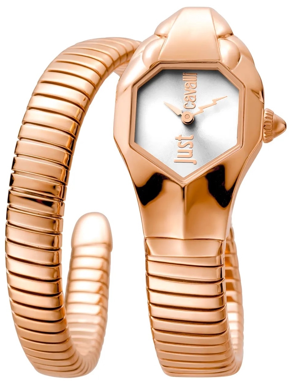 Just Cavalli Damklocka JC1L001M0065 Signature Snake - Just Cavalli