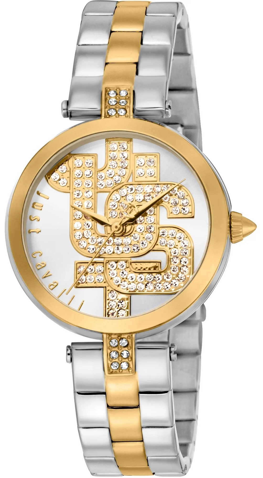 Just Cavalli Damklocka JC1L241M0085 Glam Chic Maiuscola - Just Cavalli