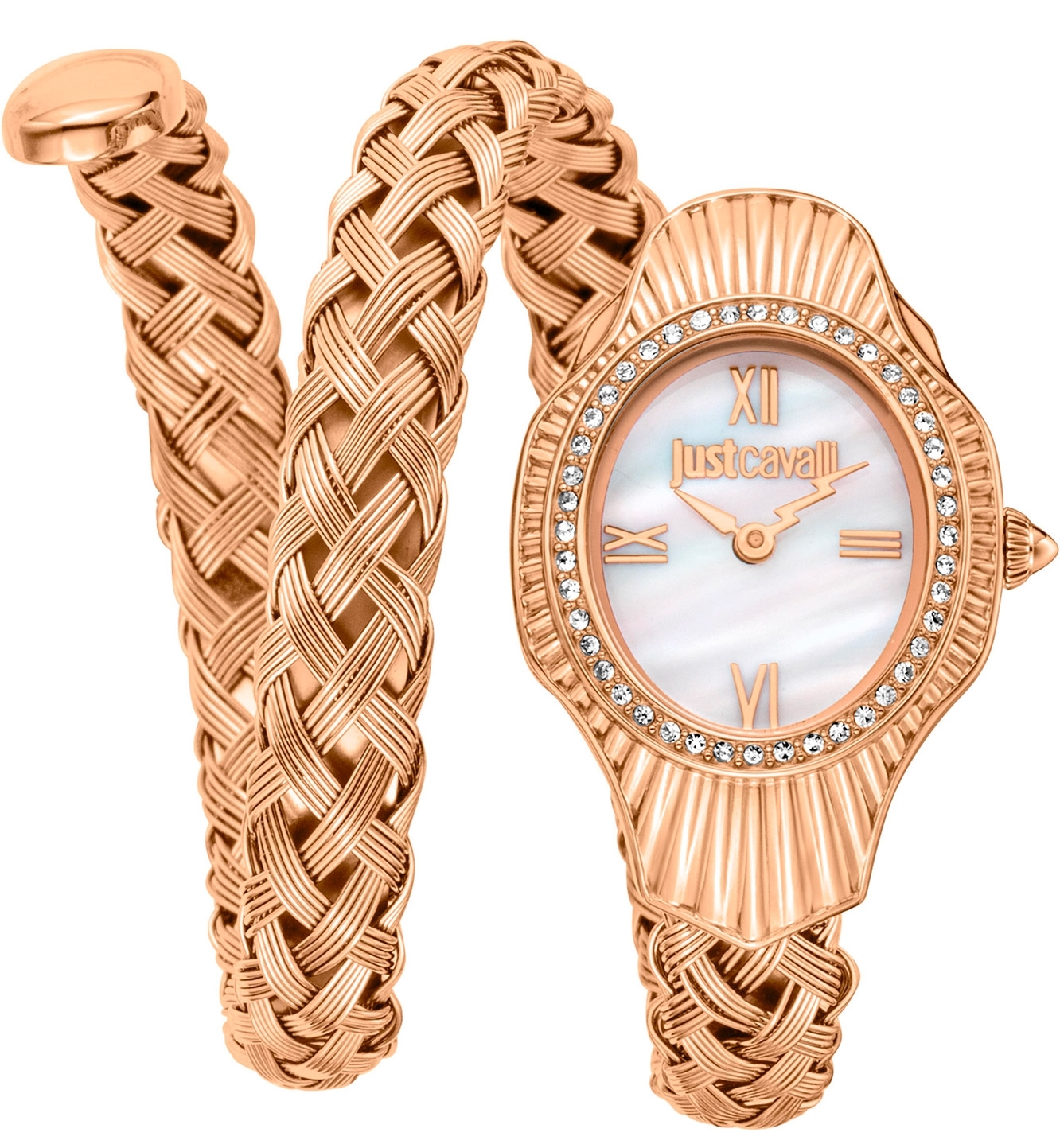 Just Cavalli Damklocka JC1L305M0045 Signature Snake - Just Cavalli