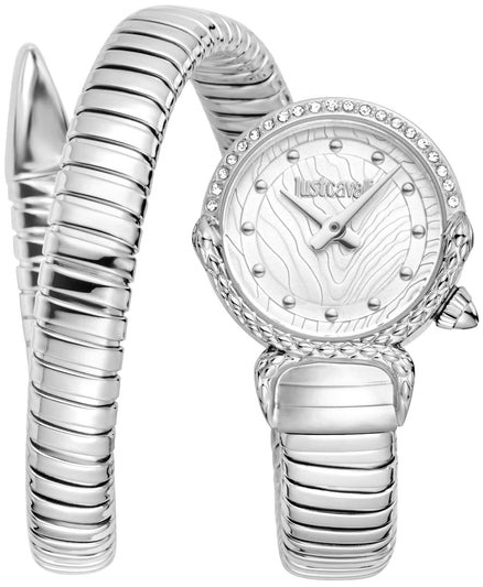 Just Cavalli Damklocka JC1L350M0015 Signature Silverfärgad/Stål - Just Cavalli
