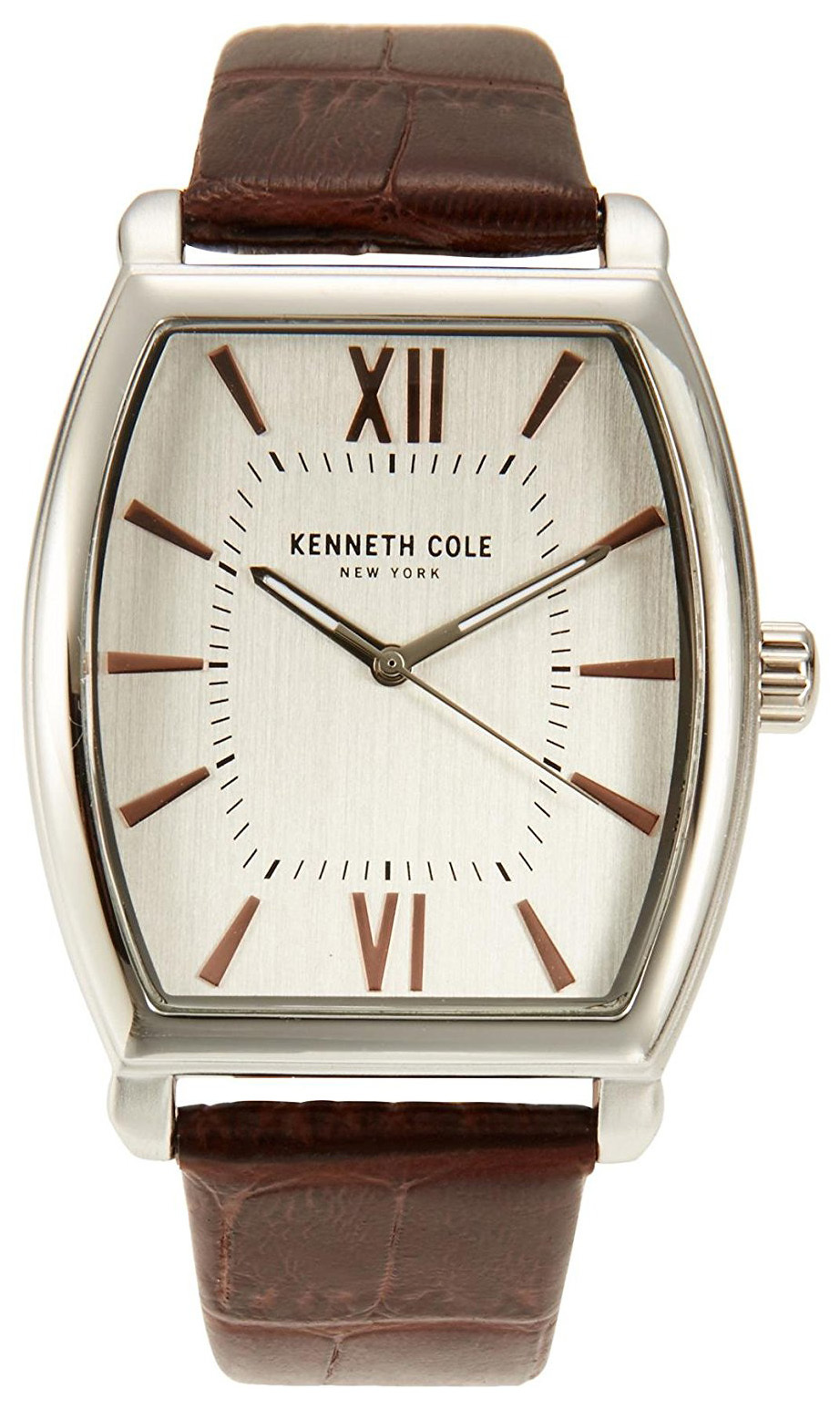 Kenneth Cole Herrklocka 10031321 Silverfärgad/Läder - Kenneth Cole