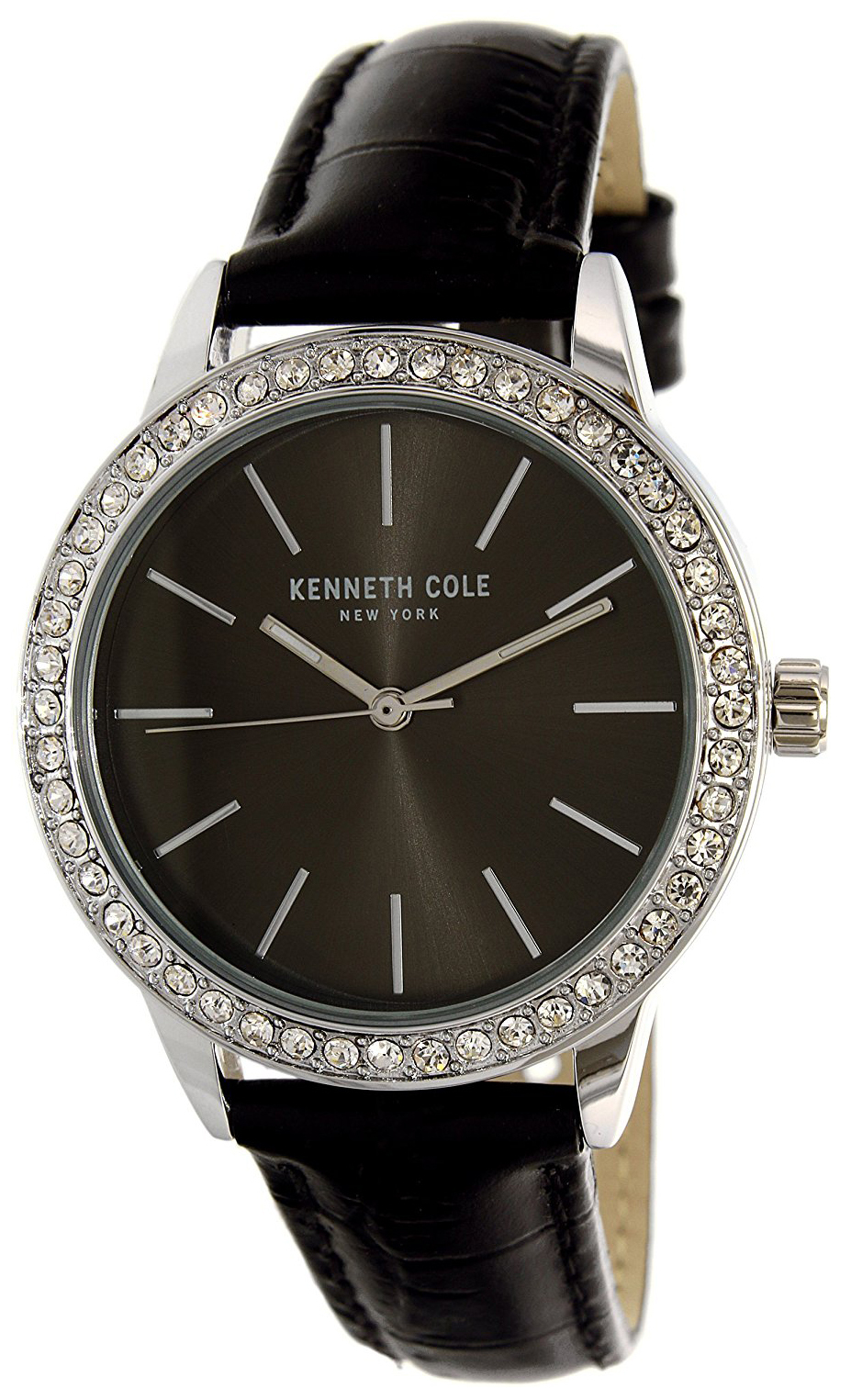 Kenneth Cole Damklocka 10031482 Grå/Läder Ø34 mm - Kenneth Cole