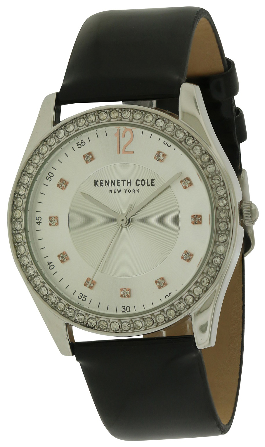 Kenneth Cole Damklocka 10031697 Silverfärgad/Läder - Kenneth Cole