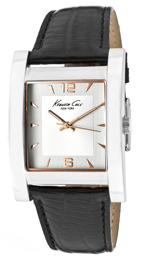 Kenneth Cole Herrklocka KC1622 Silverfärgad/Läder - Kenneth Cole