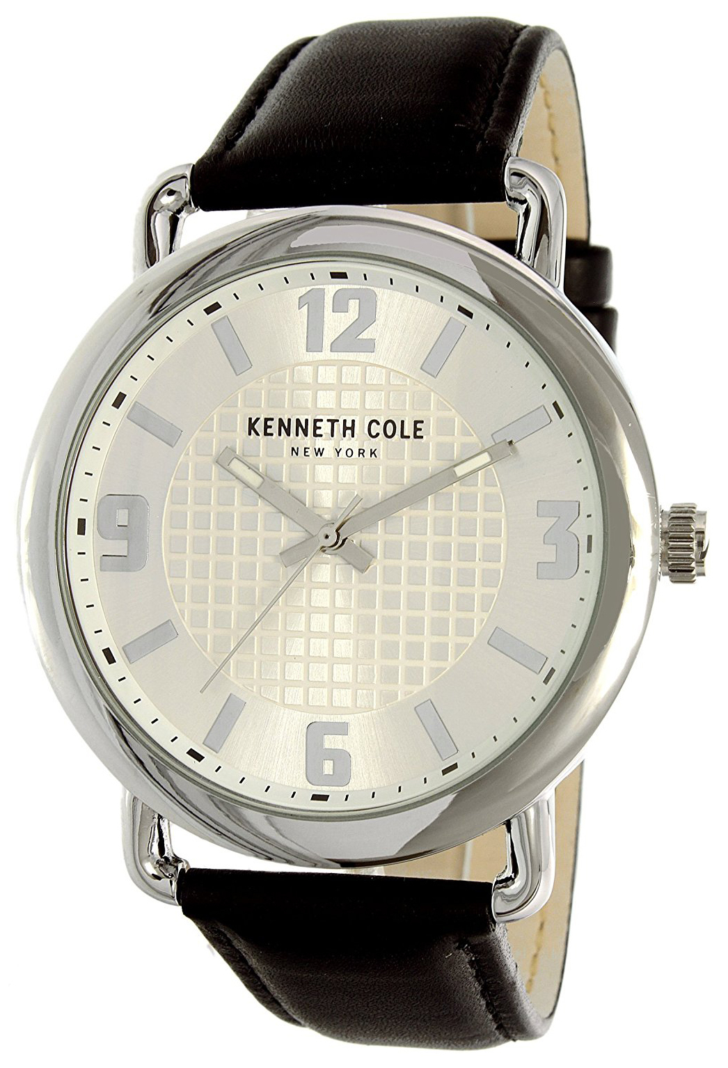 Kenneth Cole Dress Herrklocka KCW1043 Silverfärgad/Läder Ø46 mm - Kenneth Cole