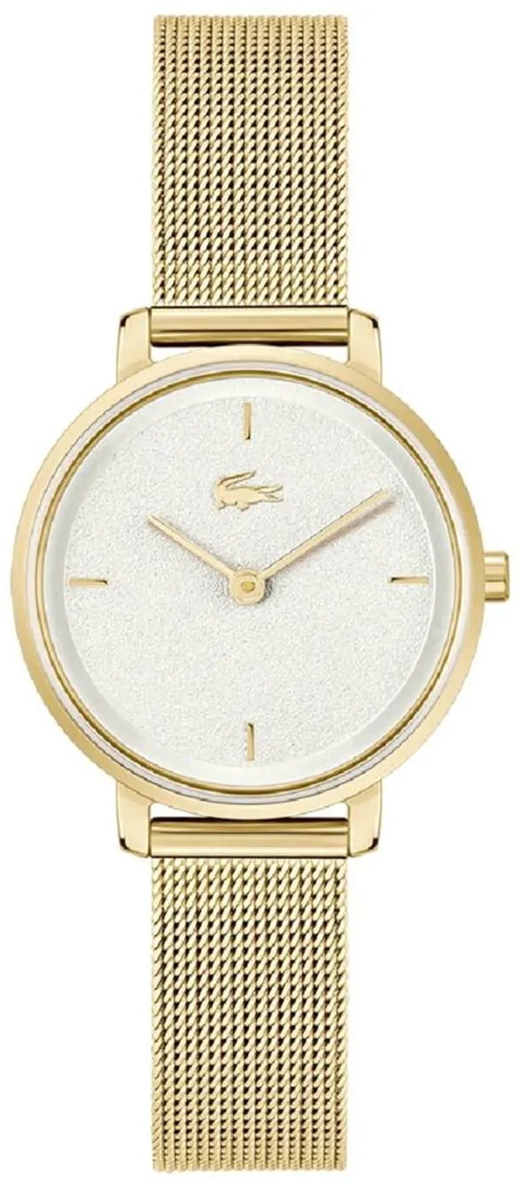 Lacoste Damklocka 2001322 Suzanne Silverfärgad/Guldtonat stål Ø28 - Lacoste