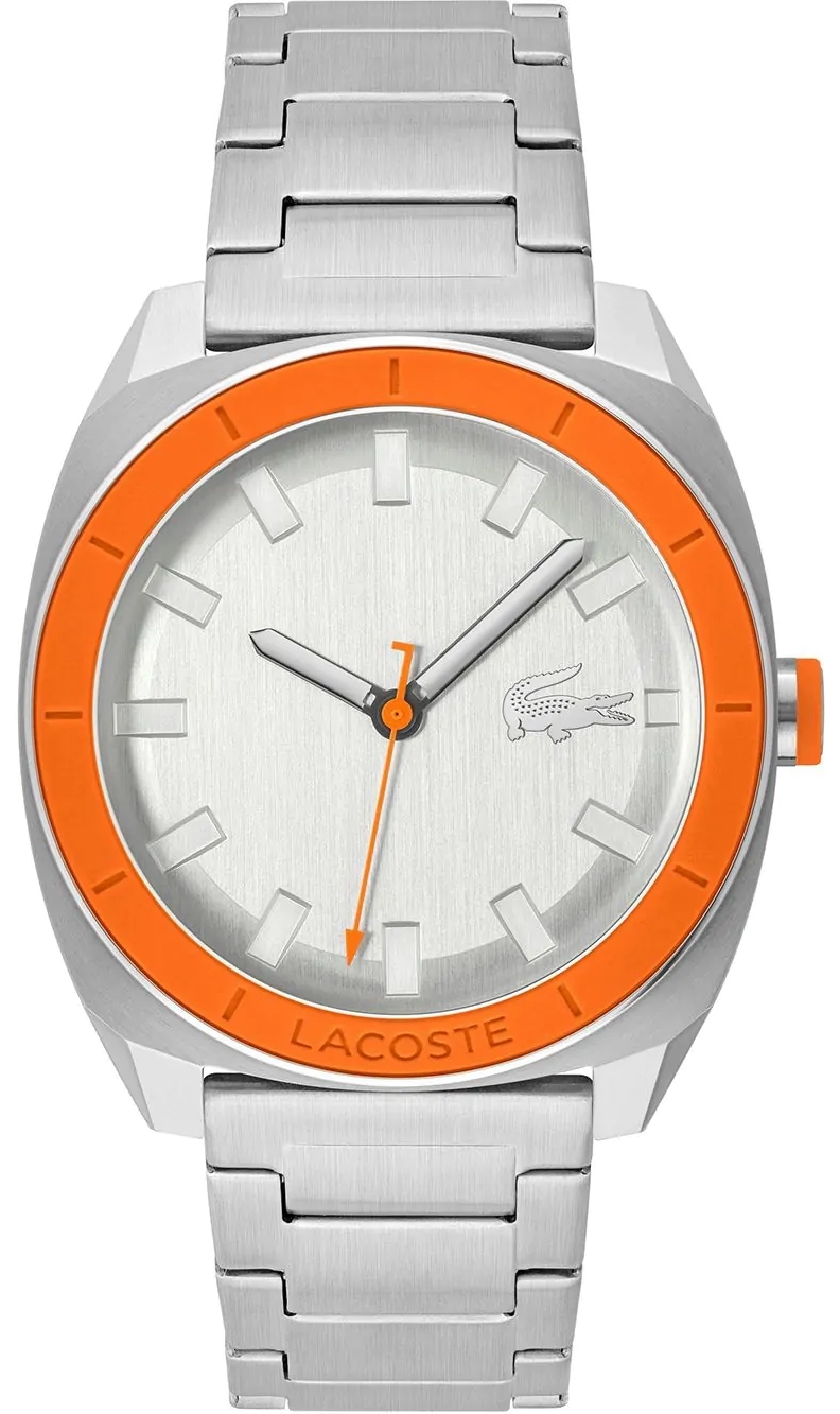 Lacoste Herrklocka 2011260 Sprint Silverfärgad/Stål Ø43 mm - Lacoste