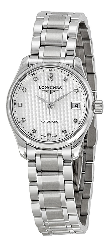 Longines Damklocka L2.128.4.77.6 Master Silverfärgad/Stål Ø25.5 mm - Longines