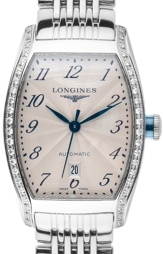 Longines Damklocka L2.142.0.70.6 Evidenza Silverfärgad/Stål Ø26 mm - Longines