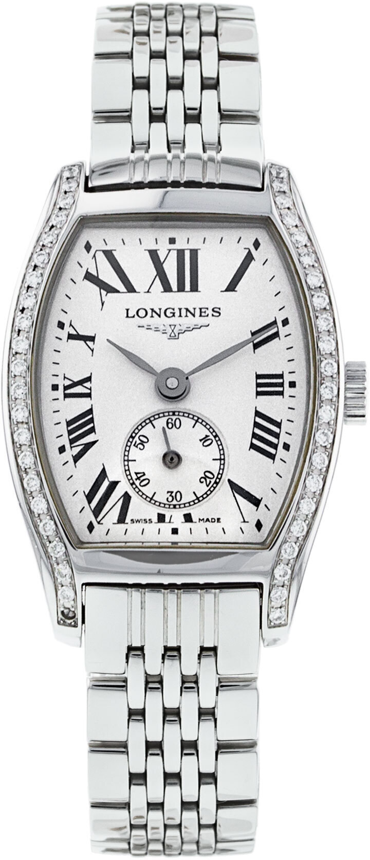 Longines Damklocka L2.175.0.71.6 Evidenza Silverfärgad/Stål - Longines