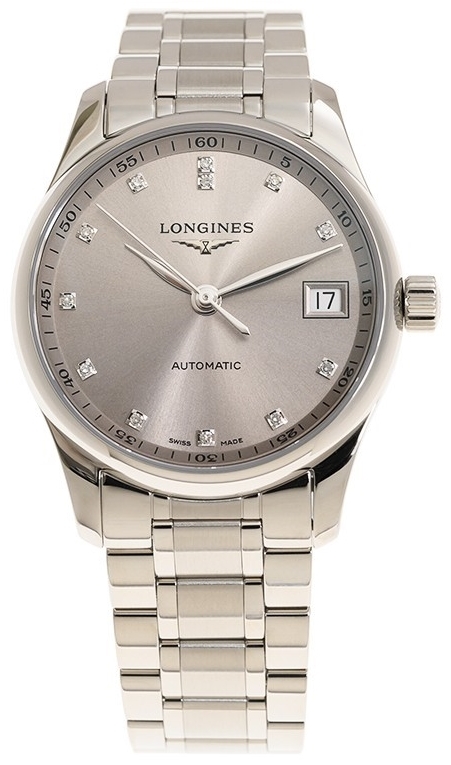 Longines Damklocka L2.357.4.07.6 Master Beige/Stål Ø34 mm - Longines