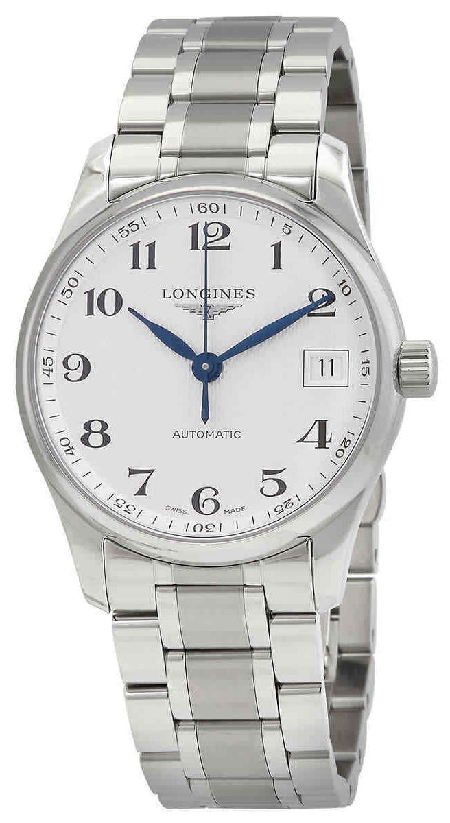 Longines Damklocka L2.357.4.78.6 Master Silverfärgad/Stål Ø34 mm - Longines