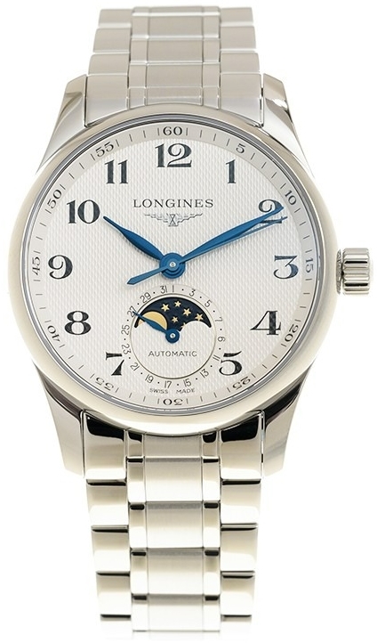 Longines Damklocka L2.409.4.78.6 Master Vit/Stål Ø34 mm - Longines